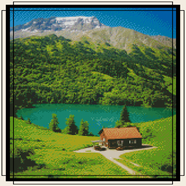 Landscapes and nature diamond painting collection