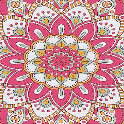Finished sparkling diamond painting