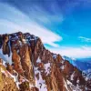 Atlas Mountains diamond painting kit — dramatic Moroccan mountain landscape with rugged peaks