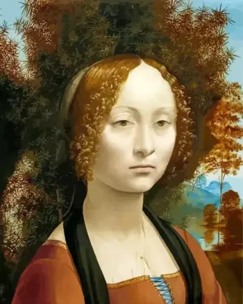 Ginevra de Benci Diamond Painting Kit