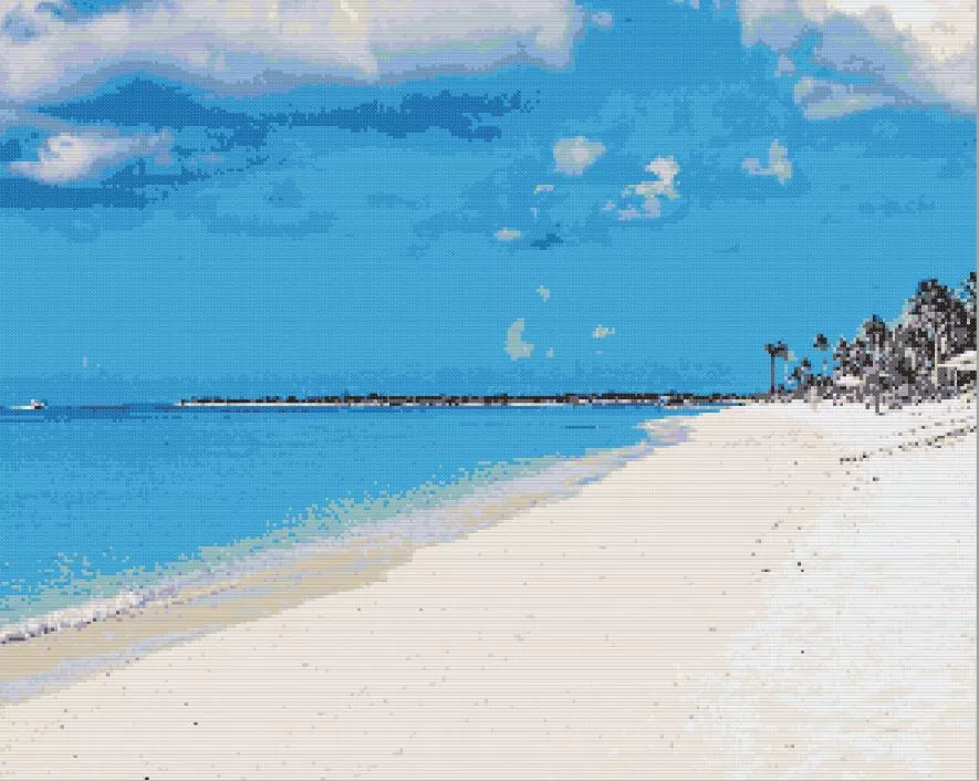 Grace Bay Beach Diamond Paints