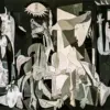 Guernica diamond painting kit — iconic black and white Pablo Picasso artwork