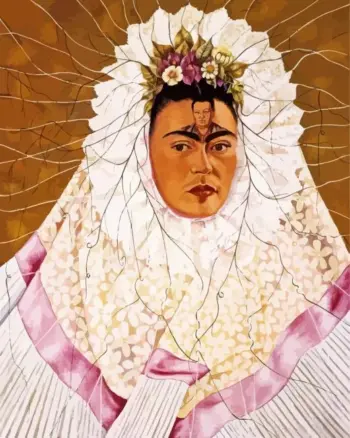 Self Portrait as a Tehuana Diamond Painting Kit