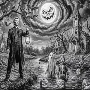 Night of the Hunter Diamond Painting Kit