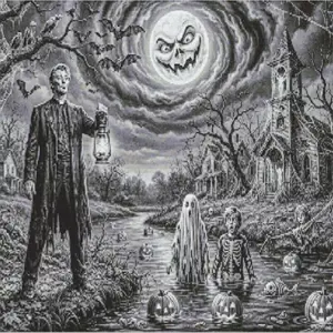 Night of the Hunter Diamond Painting Kit