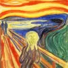 The Scream diamond painting kit — iconic expressionist masterpiece by Edvard Munch