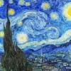 The Starry Night diamond painting kit — iconic masterpiece by Vincent van Gogh