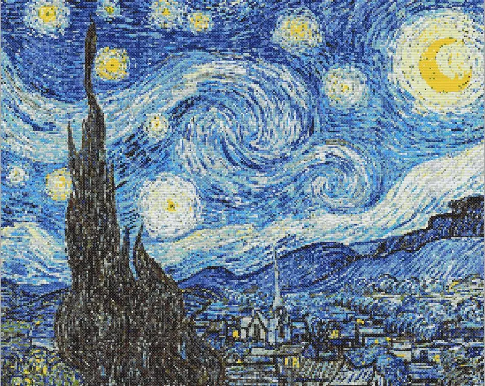 The Starry Night Diamond Painting
