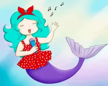 The Mermaid Song diamond painting kit — enchanting mermaid beneath the sea