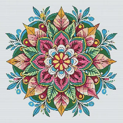 Finished sparkling diamond painting