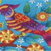 Colorful mandala bird diamond painting kit — vibrant bird with intricate mandala patterns