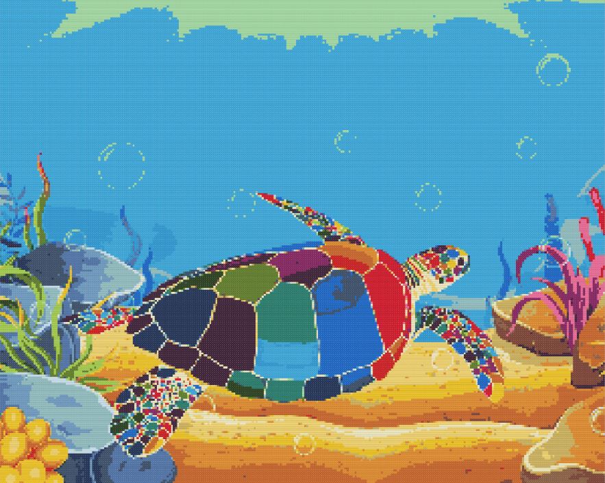 Colorful Turtle Diamond Painting Kits