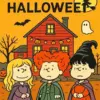 Hocus Pocus Halloween diamond painting kit with magical witchy vibes