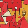 Heat Paul Klee diamond painting kit — warm abstract composition with geometric shapes and expressive colors