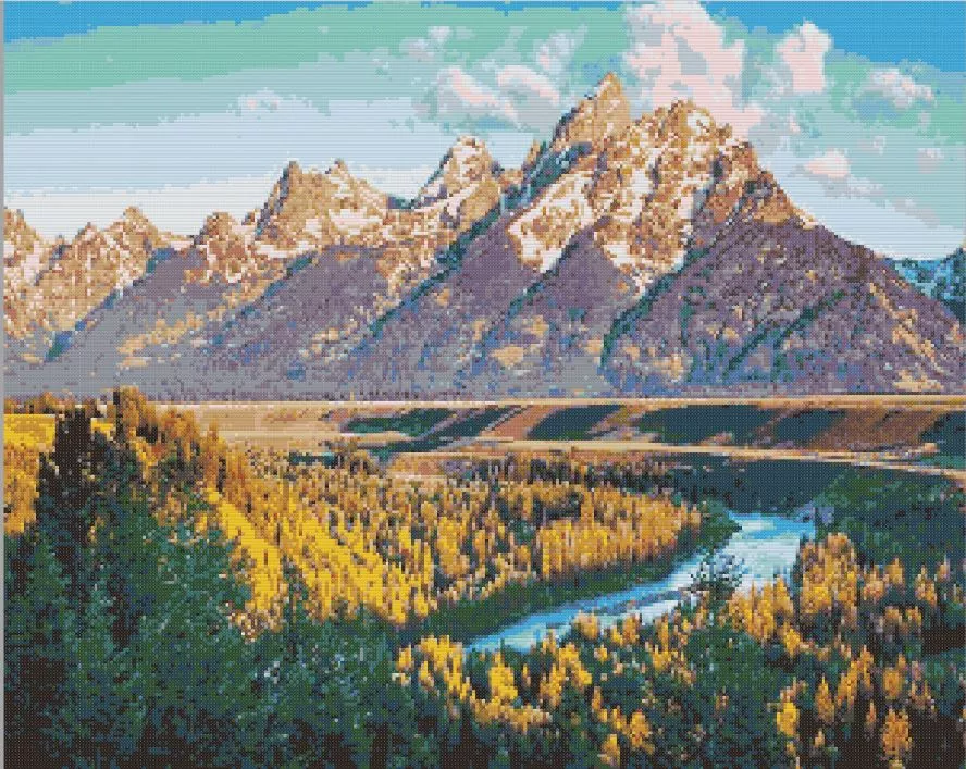 Jackson Hole Diamond Painting Kit