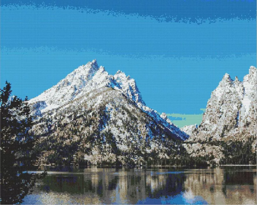 Jackson Lake Diamond Painting Kit