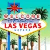 Las Vegas Nevada diamond painting kit — vibrant city lights and iconic Las Vegas scenery