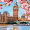 London Big Ben diamond painting kit — iconic clock tower and classic London city scenery