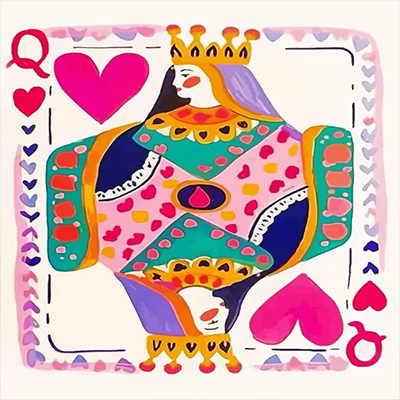 Diamond painting kit before starting
