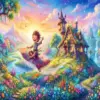 Flying Carpet Diamond Painting Kit