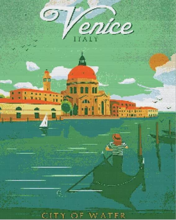 Venice City Of Water Diamond Paints