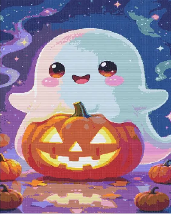 Cute Baby Ghost Diamond Paints