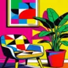 Geometric Serenade Diamond Painting Kit