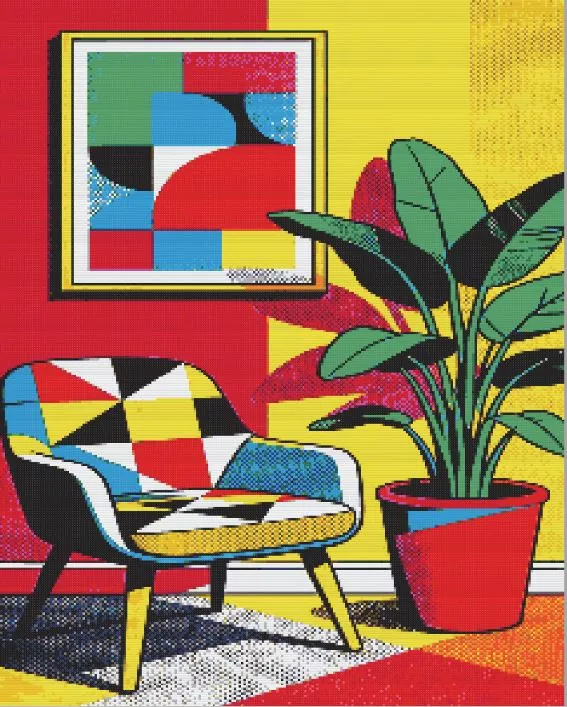 Geometric Serenade Diamond Paints