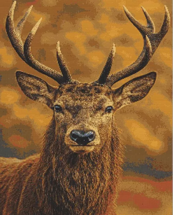 Majestic Red Deer Diamond Painting Kit